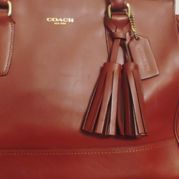 COACH Legacy Leather Candace Carryall - Picture 3 of 3